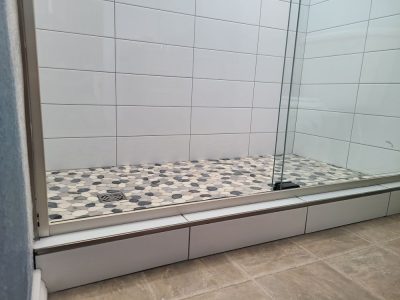 New Bathroom Tiles